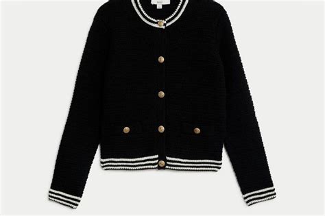 m&s chanel style cardigan|m symbol meaning.